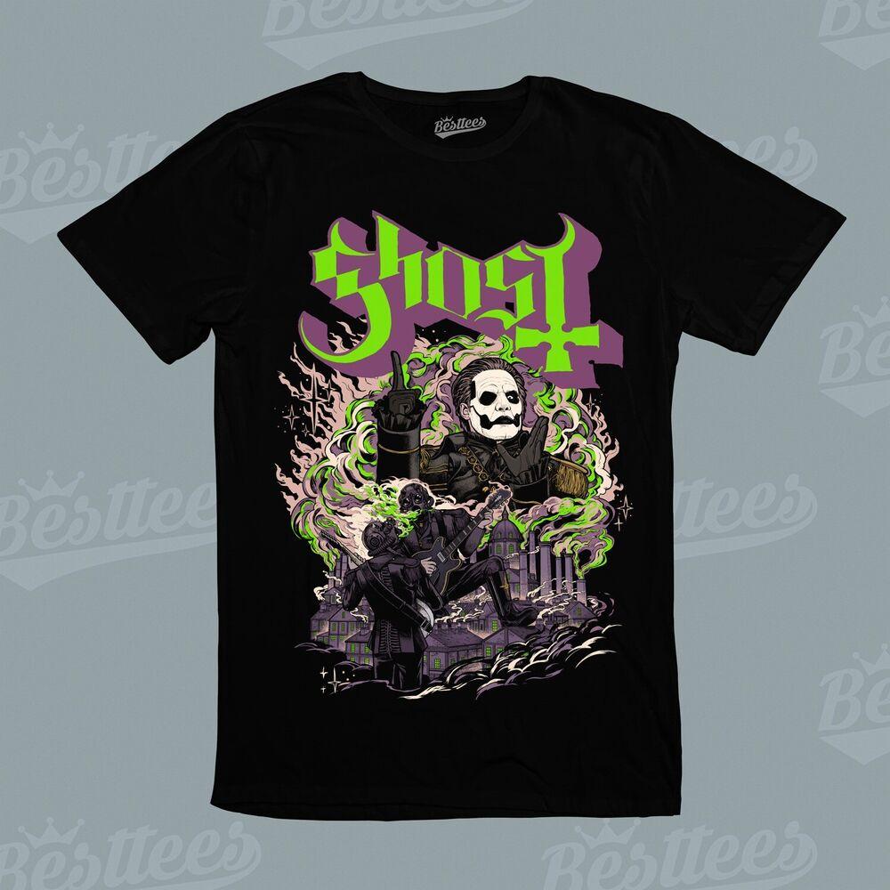 UNISEX Ghost Nameless Ghouls Death Rock Metal Rock N Roll Music Band T-Shirt Unisex T-Shirt