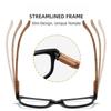 New Vintage Wood-Grain Leg Multifocal Presbyopia Eyewear Unisex High-Definition Anti-Blue Light Reading Glasses +1.0 To +4.0