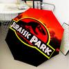 Jurassic Dinosaurs Adventure Umbrella Folding umbrella, automatic umbrella 8-Frame for Travel, camping Use Gift for Halloween Christmas