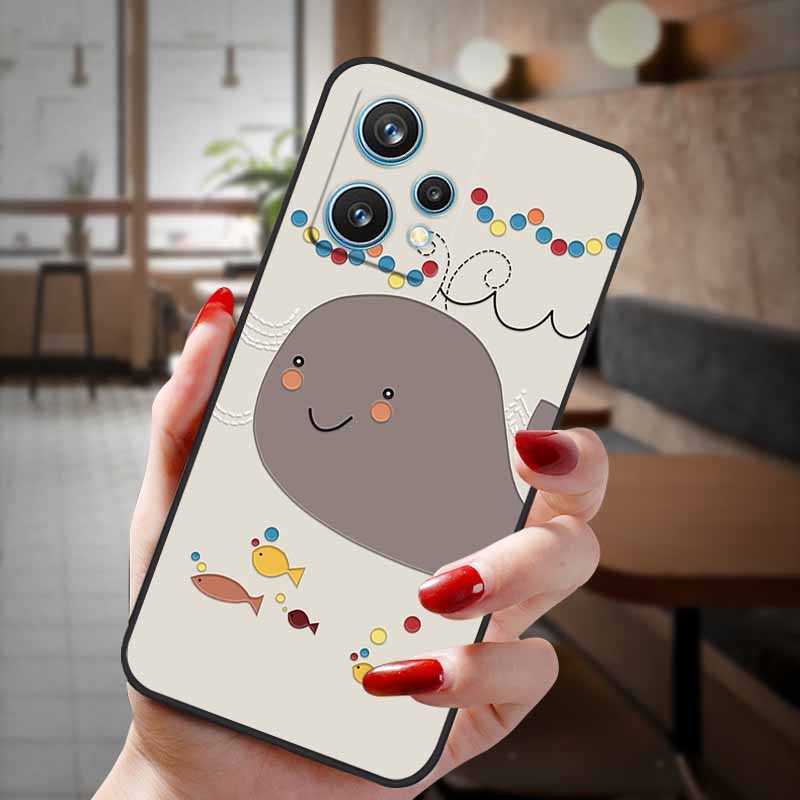 For Realme 9 Pro 5G 2022 Case Cartoon 3D Emboss Flower Relief Phone Cases For realme 9 Pro Plus 5G Silicon Cover Realme9 9pro+
