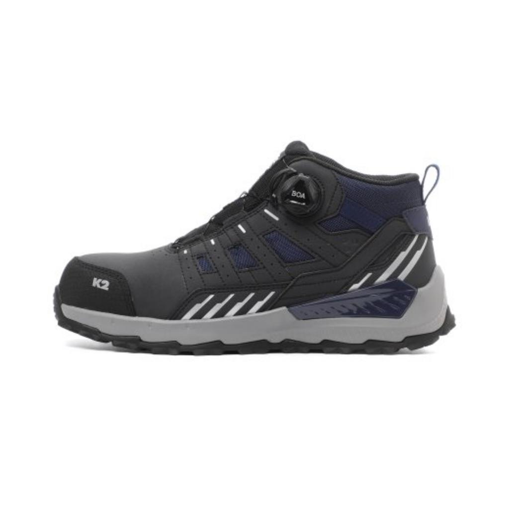 K2 K2 Safety Mesh Boa Dial Safety Shoes, Work Shoes, 7000031815, Popular Korean Shoes