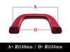BRIGHTZ Assist Grips for Hijet Truck Set S Hijet Truck S500P/S510P, Red, 3-Piece [INT-GRIP-006-3PC], S500, S510, 500, 510,