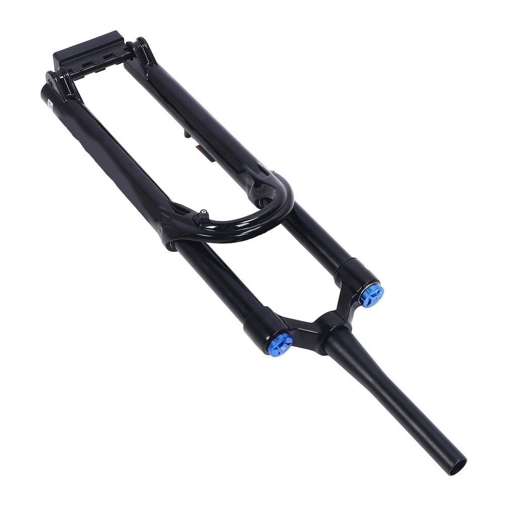29 Inch Mountain Bike Suspension Fork 36mm Tube Diameter Thru Axle Bicycle Front Fork Manual Lockout Tapered Steerer Aluminum Alloy Black