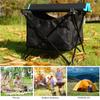 Picknick Grill Kök Hängande Hylla Under Bord Ficka Camping Hopfällbart Bord Förvaringsväska för Utomhusaktivitet