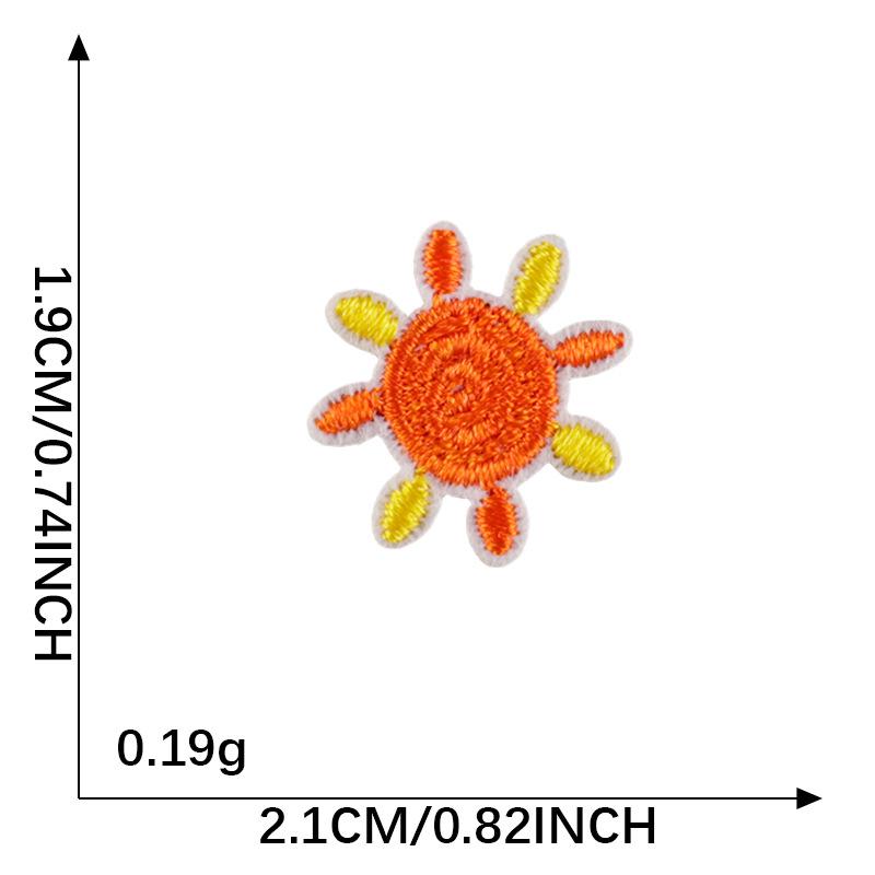Cartoon Animal & Fruit Embroidered Patch for DIY Accessories and Handbooks