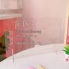 Minimalist Transparent Acrylic Mini Memo Board - Portable Creative Writing Pad for Students