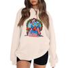 Women's Fashion Long-Sleeve Pullover Sweatshirt With Fun Movie-Themed Print