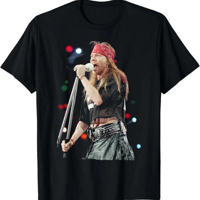 Axl Rose At Freddie Mercury Tribute Concert Wembley 1992 T-Shirt