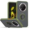 Armor Matte Case For Honor Magic 7 Lite Pro X9c 5G Cover Ring Magnetic Stand Holder Shockproof Coque Shell Fundas