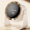 100 Gears Rechargeable LED Digital Display Air Circulation Fan Variable Frequency Strong Wind Fan Portable Desktop Electric Fan