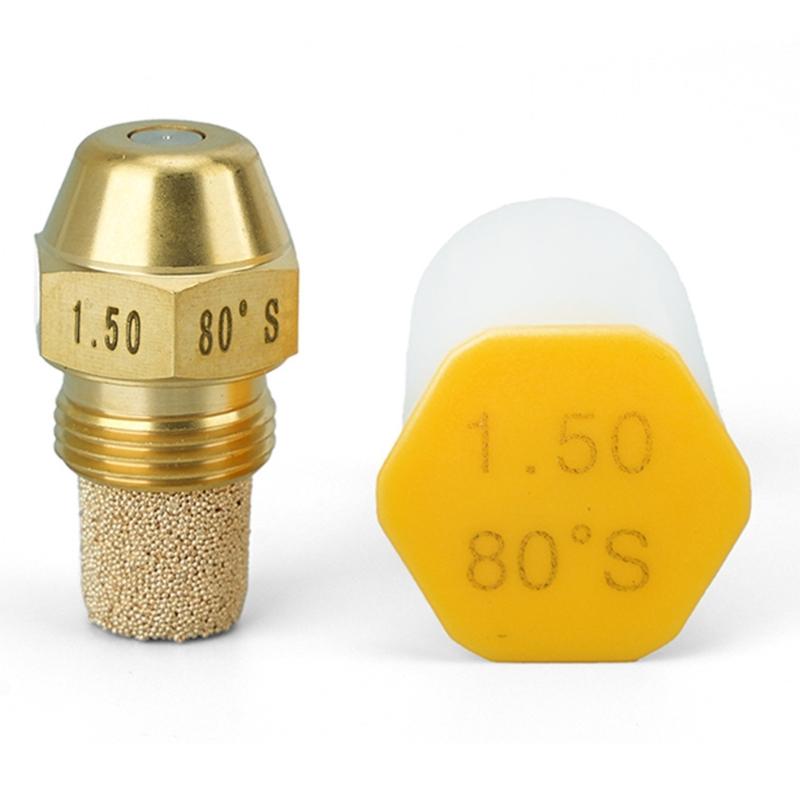 Industrielle 80-Grad-Metall-Düse, Heavy-Duty-Metall-Düse für Brennstoffverbrennungsanlagen, Varianten mit 14 GPH