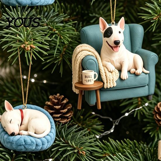 December Daily Holiday Celebration Dog Advent Calendar 2026, 24-Day Christmas Countdown with 24 Acrylic Pet Themed Xmas Present Cute
