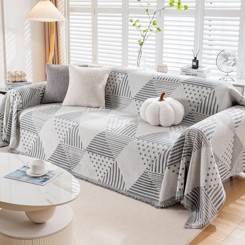 Полотенце для дивана из синели — фото 7