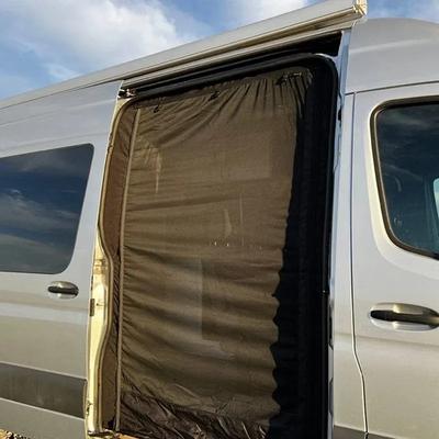 RV Campers Door Screen With Closing Mesh Screen Netting Door Curtain For Trailer Motorhome Caravan Ect Bugs Car Accessorie