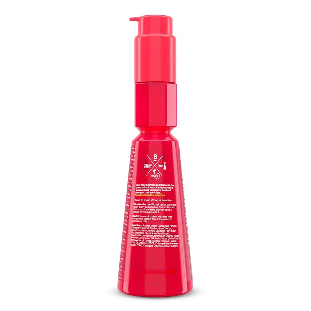 BBLUNT Crema Leave-In Definizione Ricci Per Capelli Ricci 150 g | Controllo Crespo, Nutriente, Ricci Lucidi Per Uomini e Donne