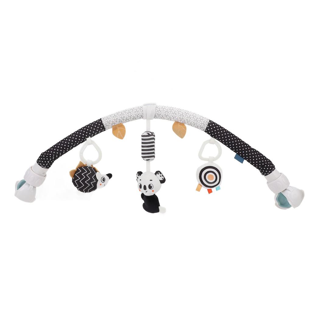 Clip On Arch Mobile Stimulating Baby Senses Developing Motor Skills Crib Bouncer Bassinet Toy for