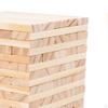 100Pcs Wooden Stacking Games Puzzles Preschool Learning Montessori Toys Tumbling Block for Festival