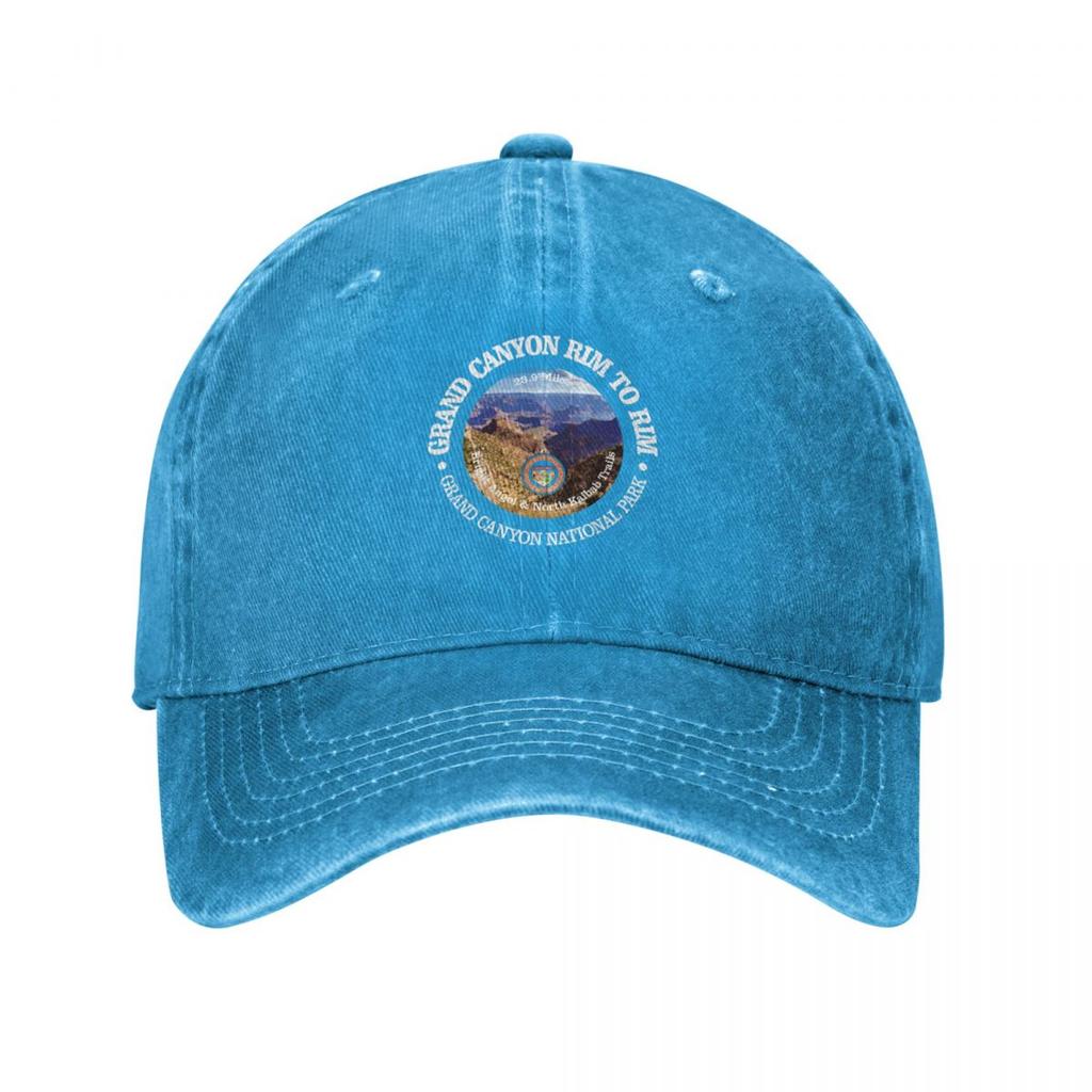 Grand Canyon Rim to Rim (rd) Baseball Cap Sun Hat For Children Rave Hip Hop Vintage Unisex Luxury Brand Womens