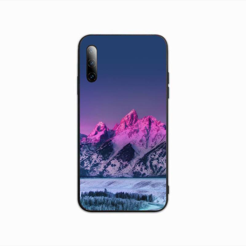 Beautiful Mountain Phone Case For Samsung J4 J6 J5 J7 2016 Note 5 8 9 10 Lite Plus 20 Ultra Silicone Cover