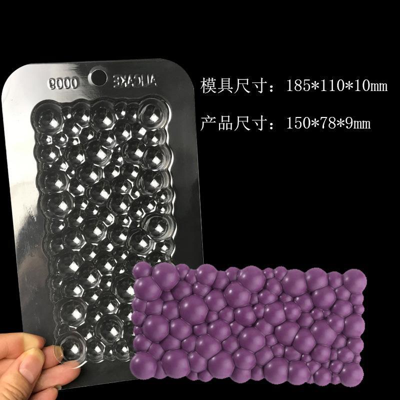 1 stk Gjennomsiktig Palmeblad Sjokoladeform DIY-kakedekorering Fondantform Kakestensil-bakeform 4 stiler