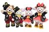[Teddy Bear Mail Order Alice] ShellieMay Dress-Up Costume, Minnie Mouse Outing Costume (No Body), Size Small (ShellieMay)