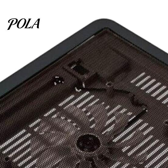 Cooling Pad Laptop with USB Ports 6 Wind Speeds Metal Mesh Fast Heat Dissipation Universal Adjustable Height Notebook Stand Central Fan Cooler