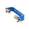 ONNLINE Water Meter Console DN20 (3/4"), with Brass Screw Connections, Length
