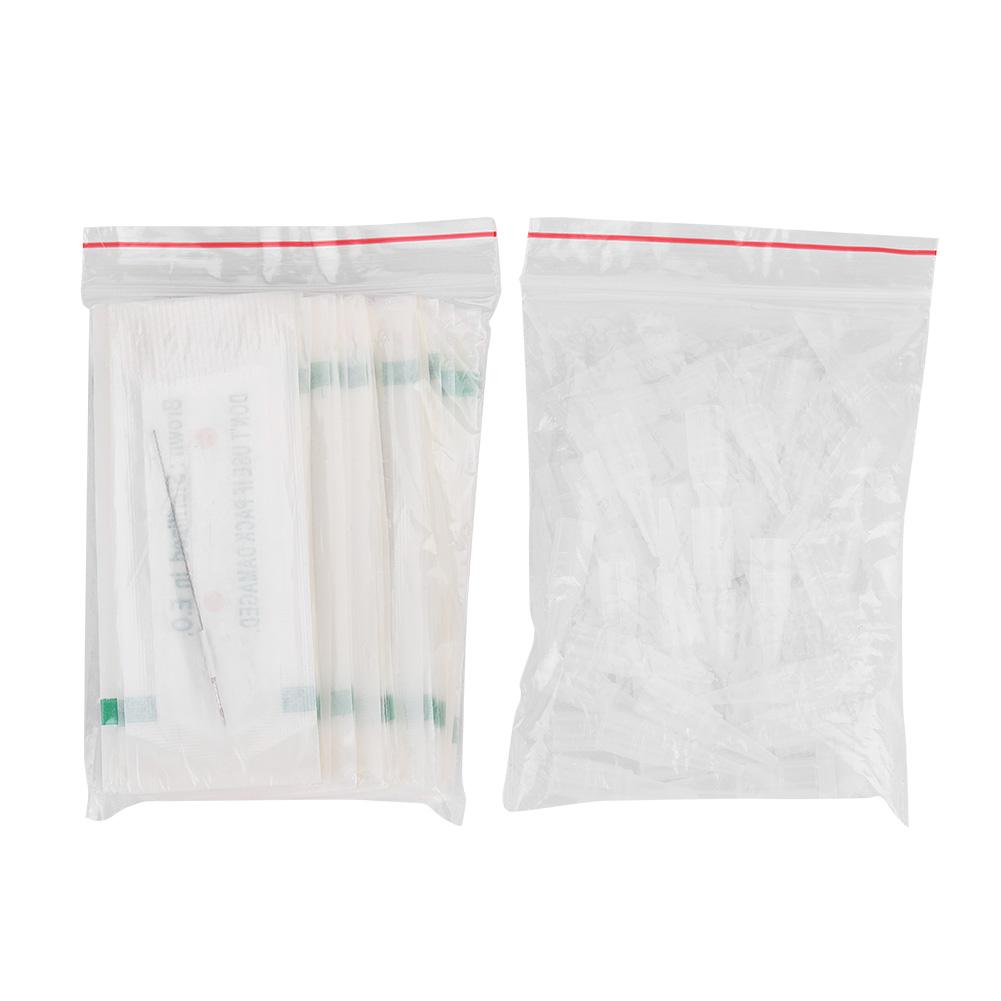 50Pcs Disposable Fog Eyebrow Permanent Eyeliner Lip Tattoo Microblading Needle Needle Cap 3RL
