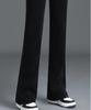 Women's High-Waisted Velvet Chenille Harem Sweatpants - Slim, Warm, Casual, Autumn/Winter