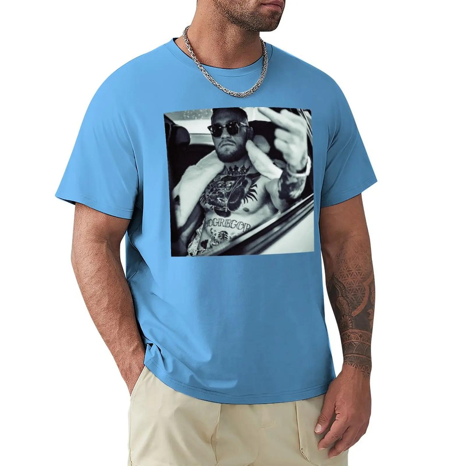 Conor McGregor Conor McGregor Middle Finger Notorious Classic TShirt for a boy plain t shirt for men S