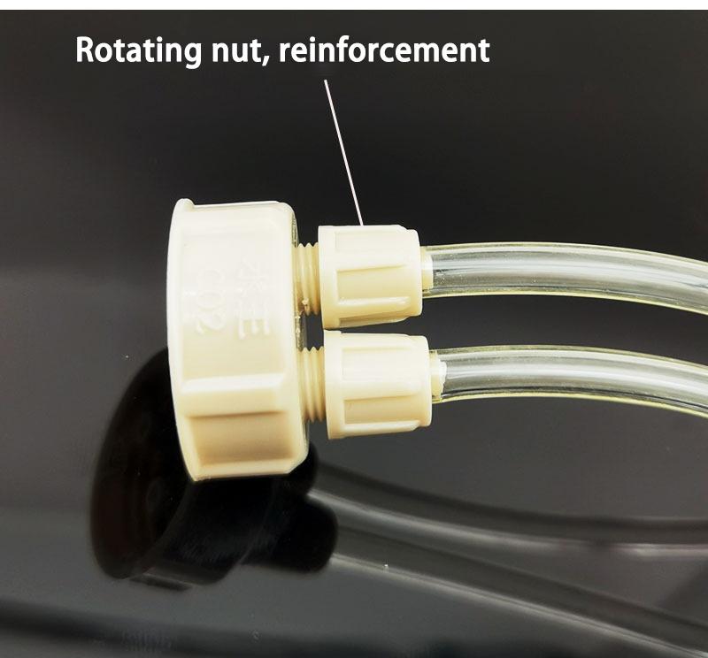2 adet Akvaryum CO2 Sistemi Tüp Vana Ölçer Şişe Kapağı Akvaryum Şişe Kapağı Balık Tankı Canlı Bitki DIY Hava Difüzörü Jeneratör Aracı
