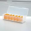 Card storage box with Division Boards, portable board game plastic box, organizing box, card box, card organizer