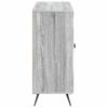 Sideboard Grey Sonoma 89 x 34.5 x 80 cm Engineered Wood