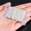 5M Bulk Silver Color Link Chain With Jump Rings Lobster Clasps Necklace Chains DIY Jewelry Making Supplie Necklaces Accessories