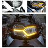 Motorcycle Headlight Guard Fit For F750GS F850GS 18-20 Front Light Headlamp Grille Guard Cover Protector Aluminum