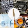 Cleaning Brush Hex Shank Threaded Bore Wire Inner Cylinder Brass Wire Brush Hand Polishing Tool Set Set, Brush, Brush, Brush, Brush, Set, Tool, (8mm,