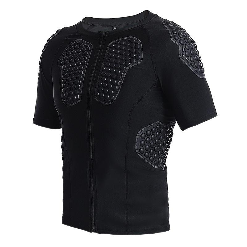 Anti-collision Long-sleeved Football Goalkeeper Suit, Football Suit, Ski Hip Protection, Chest Protection, Basketball Sports Training Suit.