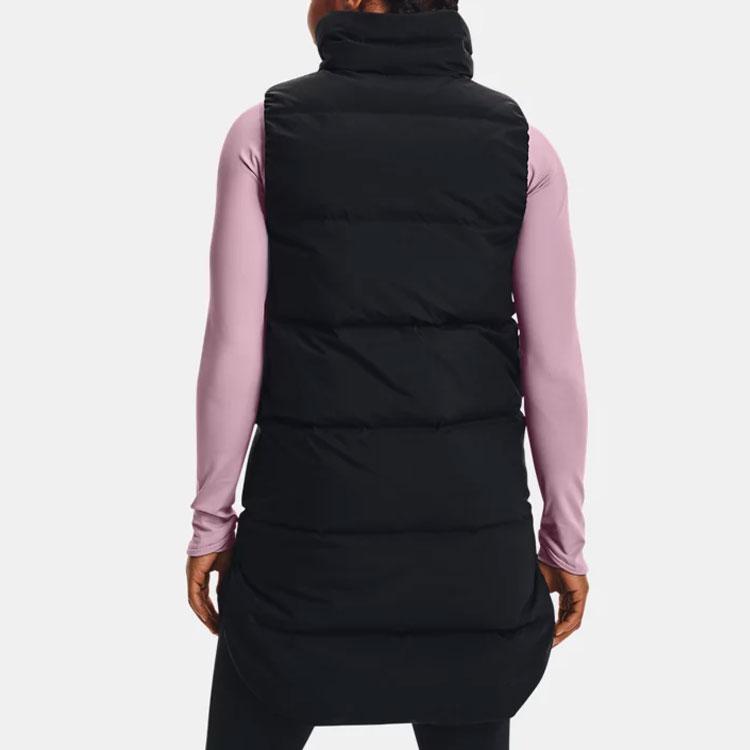 Under Armour Training Sports Warm Down Vest Women Vests Black 1365813-001