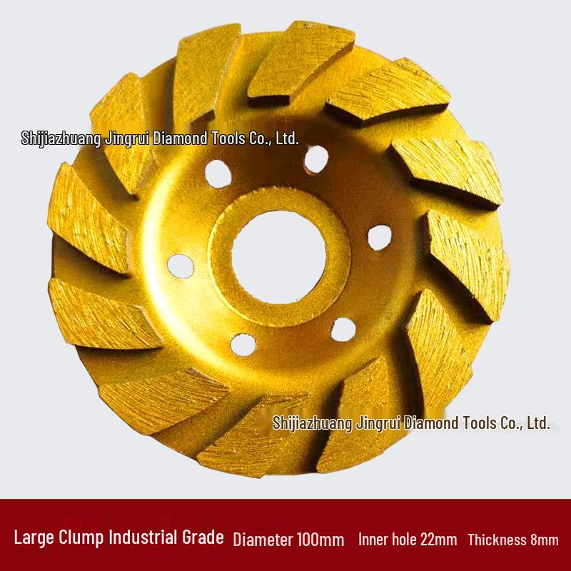 Diamond Stone Grinding Disc for Concrete Floors - Bowl Shape 80-230mm
