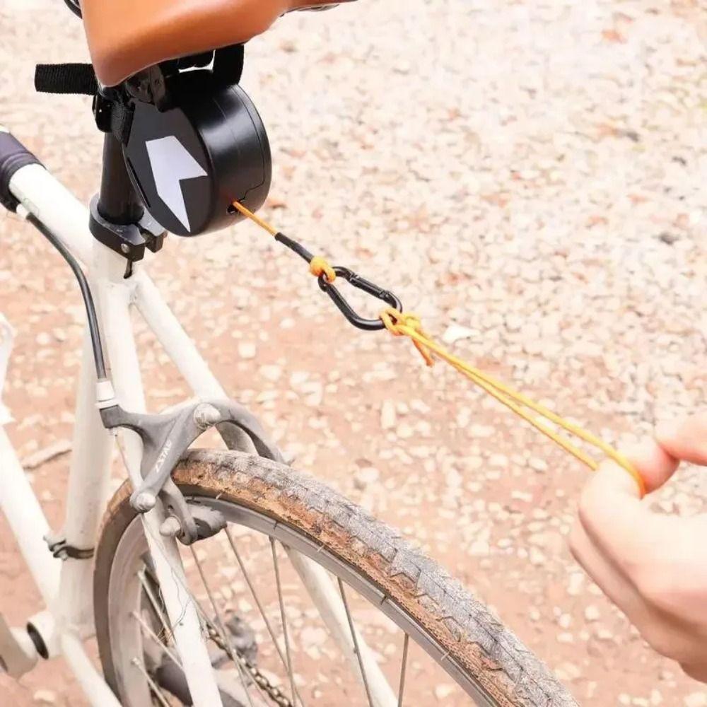 Retractable Bicycle Traction Rope With Hook MTB Trailer Rope Bicycle Tow Rope  Mountain Bike