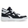 Li Ning Textile, Synthetic Leather Fashion Trend Thermal Slip Resistant And Abrasion Resistant Mid top Skateboard Shoes AGCS323-2