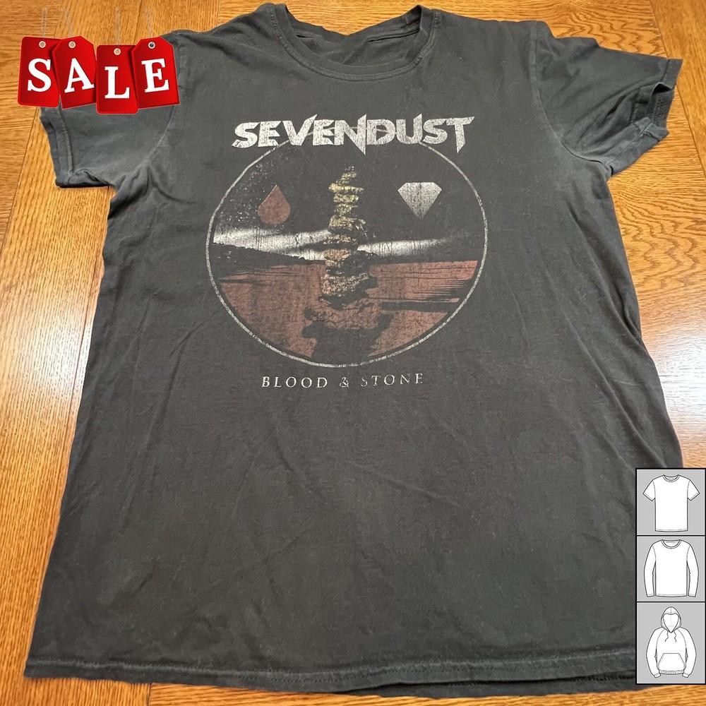 

New SEVENDUST Blood amp; Stone Gift For Fans Unisex S235XL LW510 Unisex T-Shirt S