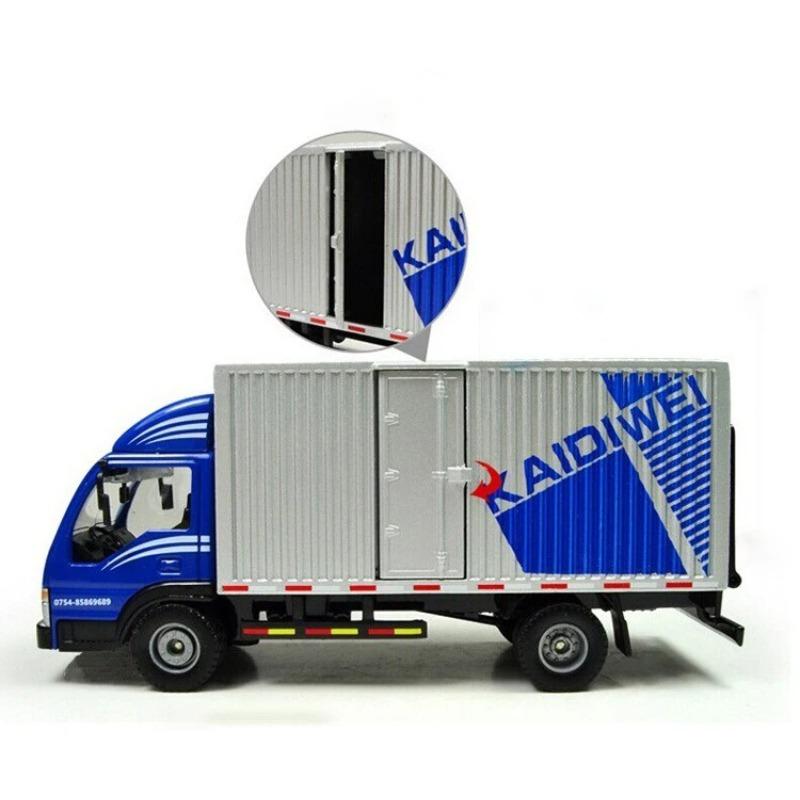 1/50 Alloy Simulation Van Truck Model Engineering Transport Vehicle Children's Toy Birthday Gift