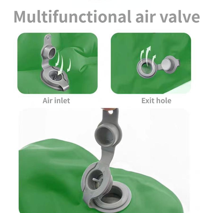 Outdoor Inflatable TPU Seat Cushion, Lightweight, Foldable, Portable, and Portable. Seat Cushion