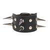 Punk Rock Studded Bracelet Set Spiked Leather Cuff Bracelet for Men Women 80s Wristband Emo Bracelet Adjustable