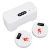 Electric Toilet Sensor Flush Kit with 2 Sensors 1800mAh Push Type Flush Automatic Touchless External