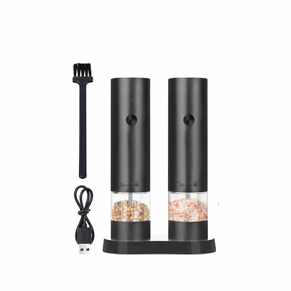 Ceramic Core Electric Salt  Grinder Adjustable Coarseness Spice Mill  Kitchen Tool