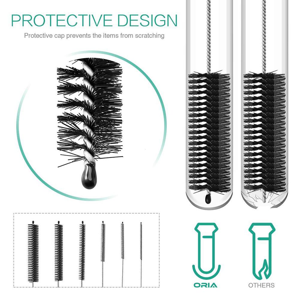 Bottle Cleaning Brush Hardware Tattooing Equipment Tool Brush Multipurpose Durable Stainless Steel