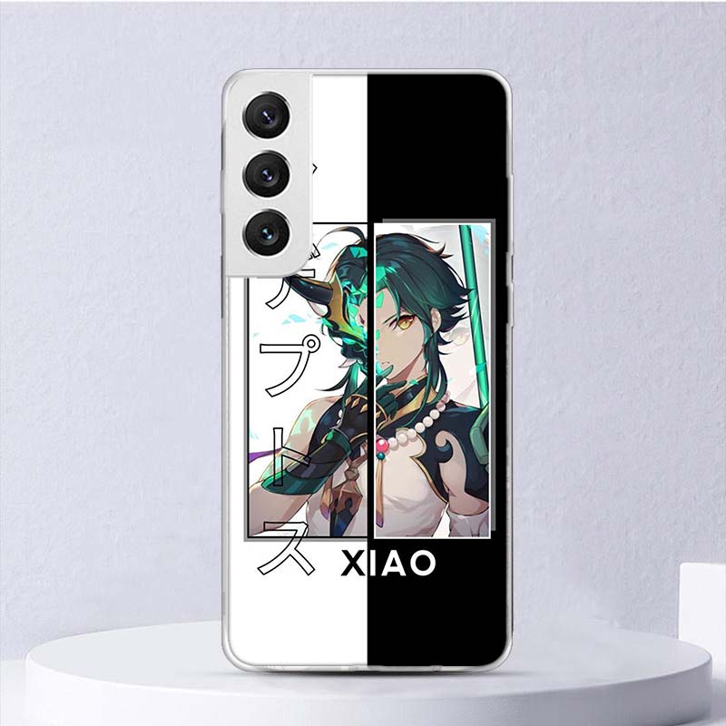 Xiao Genshin Impact Weiche Hülle Für Samsung Galaxy M12 M21 M30S M31 M32 M51 M52 Handyhülle Note 8 9 10 + 20 Ultra J4 J6 Plus J8 C