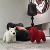 Teddy Dog Shoe Changing Stool Luxury Decorative Removable Stools Small Children Stool Modern Multifunctional Stools with Wheels